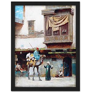 Fine Art Prints Pearce Pottery Seller Old City Cairo Egypt Painting Large Framed Art Print Poster Wall Decor 18x24 in Fine Art Prints Pearce Pottery Seller Old City Cairo Egypt Painting Large Framed Art Print Poster Wall Decor 18x24 in