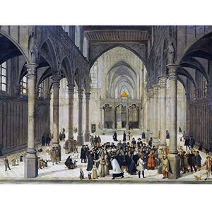 Fine Art Prints Van Dalem Church Interior Christ Preaching Painting Large Print Poster Wall Art Decor Picture Fine Art Prints Van Dalem Church Interior Christ Preaching Painting Large Print Poster Wall Art Decor Picture