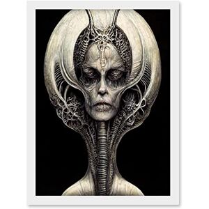 Doppelganger33 LTD Alien Queen Gothic Illustration Artwork Framed A3 Wall Art Print Doppelganger33 LTD Alien Queen Gothic Illustration Artwork Framed A3 Wall Art Print