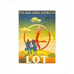 Wee Blue Coo Travel Transport Airline Plane Poland Silhouette Flight Wall Art Print Wee Blue Coo Travel Transport Airline Plane Poland Silhouette Flight Wall Art Print