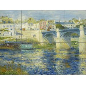 Artery8 Pierre Auguste Renoir Bridge At Chatou Painting XL Giant Panel Poster (8 Sections) Artery8 Pierre Auguste Renoir Bridge At Chatou Painting XL Giant Panel Poster (8 Sections)