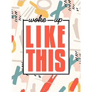 Wee Blue Coo Funky Affirmation Woke Up Like Unframed Art Print Poster Wall Decor 12x16 inch Wee Blue Coo Funky Affirmation Woke Up Like Unframed Art Print Poster Wall Decor 12x16 inch