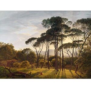 Artery8 Voogd Italian Landscape Umbrella Pines Painting Large Wall Art Poster Print Thick Paper 18X24 Inch Artery8 Voogd Italian Landscape Umbrella Pines Painting Large Wall Art Poster Print Thick Paper 18X24 Inch