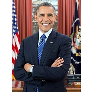 Artery8 Souza Portrait US President Barack Obama Photo Premium Wall Art Canvas Print 18X24 Inch Artery8 Souza Portrait US President Barack Obama Photo Premium Wall Art Canvas Print 18X24 Inch