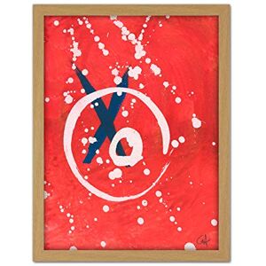 Artery8 Hendo Tanuki Abstract Painting Cross Circle A Artwork Framed Wall Art Print 18X24 Inch Artery8 Hendo Tanuki Abstract Painting Cross Circle A Artwork Framed Wall Art Print 18X24 Inch
