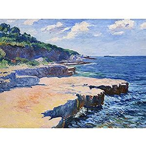 Fine Art Prints Kubista View Sea Pula Expressionist Landscape Painting Unframed Wall Art Print Poster Home Decor Premium Fine Art Prints Kubista View Sea Pula Expressionist Landscape Painting Unframed Wall Art Print Poster Home Decor Premium