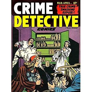 Wee Blue Coo Magazine Cover 1948 Crime Detective Comic Hospital Raid Art Large Art Print Poster Wall Decor 18x24 inch Wee Blue Coo Magazine Cover 1948 Crime Detective Comic Hospital Raid Art Large Art Print Poster Wall Decor 18x24 inch