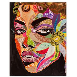 Artery8 Abstract Colourful Woman Portrait Mosaic Artwork Living Room Extra Large XL Wall Art Poster Print Artery8 Abstract Colourful Woman Portrait Mosaic Artwork Living Room Extra Large XL Wall Art Poster Print