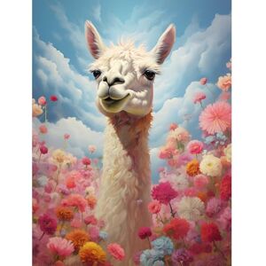 Artery8 Happy Llama Peeking Head Over Pink Flowers Bright Colourful Artwork Kids Bedroom Dreamy Spring Meadow Extra Large XL Wall Art Poster Print Artery8 Happy Llama Peeking Head Over Pink Flowers Bright Colourful Artwork Kids Bedroom Dreamy Spring Meadow Extra Large XL Wall Art Poster Print