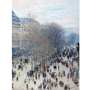 Fine Art Prints Claude Monet Boulevard Des Capucines Large Art Print Poster Wall Decor Premium Mural Fine Art Prints Claude Monet Boulevard Des Capucines Large Art Print Poster Wall Decor Premium Mural