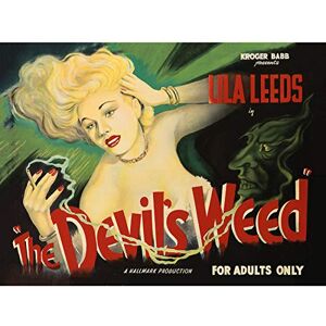Fine Art Prints The Devils Weed Reefer Poster Art Print Canvas Premium Wall Decor Poster Fine Art Prints The Devils Weed Reefer Poster Art Print Canvas Premium Wall Decor Poster