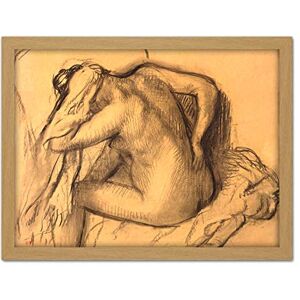Fine Art Prints Edgar Degas After The Bath Woman Drying Her Hair Large Framed Art Print Poster Wall Decor 18x24 Fine Art Prints Edgar Degas After The Bath Woman Drying Her Hair Large Framed Art Print Poster Wall Decor 18x24