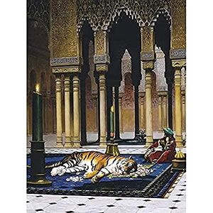 Fine Art Prints Gerome Grief Of The Pasha Mourning Tiger Painting Unframed Wall Art Print Poster Home Decor Premium Fine Art Prints Gerome Grief Of The Pasha Mourning Tiger Painting Unframed Wall Art Print Poster Home Decor Premium