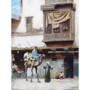 Fine Art Prints Pearce Pottery Seller Kunstdruck auf Leinwand, Motiv: Alte Stadt Kairo, Ägypten, groß Fine Art Prints Pearce Pottery Seller Kunstdruck auf Leinwand, Motiv: Alte Stadt Kairo, Ägypten, groß
