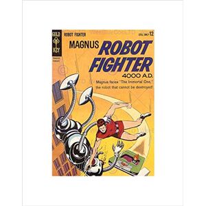 Wee Blue Coo Comic Book Cover Magnus Robot Fighter Sci Fi Wall Art Print Wee Blue Coo Comic Book Cover Magnus Robot Fighter Sci Fi Wall Art Print