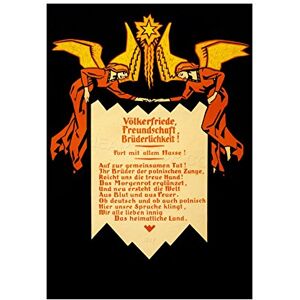 Wee Blue Coo Vintage Ad Political Germany Poland Peace Aftermath War Wall Art Print Wee Blue Coo Vintage Ad Political Germany Poland Peace Aftermath War Wall Art Print