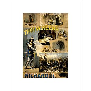 Wee Blue Coo Theatre Stage Play Shakespeare Richard Iii Keene Wall Art Print Wee Blue Coo Theatre Stage Play Shakespeare Richard Iii Keene Wall Art Print