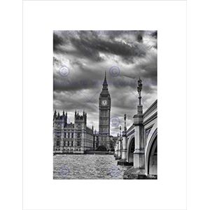 Wee Blue Coo PHOTOGRAPH CITYSCAPE LANDMARK WESTMINSTER BRIDGE BIG BEN FRAMED PRINT B12X13640 Wee Blue Coo PHOTOGRAPH CITYSCAPE LANDMARK WESTMINSTER BRIDGE BIG BEN FRAMED PRINT B12X13640