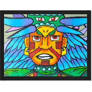 Fine Art Prints Graffiti Man Face Tribal Large Framed Art Print Poster Wall Decor 18x24 inch Fine Art Prints Graffiti Man Face Tribal Large Framed Art Print Poster Wall Decor 18x24 inch
