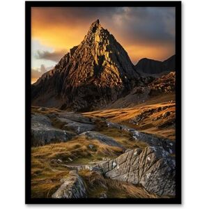 Artery8 Tryfan Mountain Peak Summit Snowdonia Wales Bathroom Toilet Artwork Framed Wall Art Print A4 Artery8 Tryfan Mountain Peak Summit Snowdonia Wales Bathroom Toilet Artwork Framed Wall Art Print A4