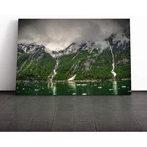 Big Box Art Canvas Print Wall Art Landscape Alaska Lake and Mountains (1) Mounted & Stretched Framed Picture Home Decor for Kitchen, Living Room, Bedroom, Hallway, Multi-Colour, 30x20 Inch Big Box Art Canvas Print Wall Art Landscape Alaska Lake and Mountains (1) Mounted & Stretched Framed Picture Home Decor for Kitchen, Living Room, Bedroom, Hallway, Multi-Colour, 30x20 Inch