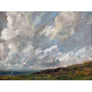 Artery8 Constable Study Of Clouds Over A Landscape C1821 Painting Large Wall Art Poster Print Thick Paper 18X24 Inch Artery8 Constable Study Of Clouds Over A Landscape C1821 Painting Large Wall Art Poster Print Thick Paper 18X24 Inch