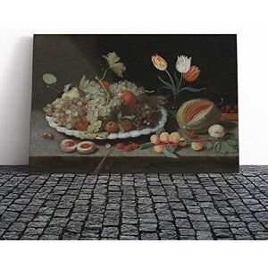 Big Box Art Canvas Print Wall Art Jan Van Kessel Still Life Fruit Mounted and Stretched Box Frame Picture Home Decor for Kitchen, Living Room, Bedroom, Hallway, Multi-Colour, 24x16 Inch Big Box Art Canvas Print Wall Art Jan Van Kessel Still Life Fruit Mounted and Stretched Box Frame Picture Home Decor for Kitchen, Living Room, Bedroom, Hallway, Multi-Colour, 24x16 Inch