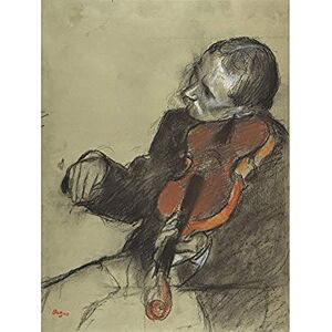 Artery8 Degas Violinist Study Dance Lesson Painting Unframed Wall Art Print Poster Home Decor Premium Artery8 Degas Violinist Study Dance Lesson Painting Unframed Wall Art Print Poster Home Decor Premium