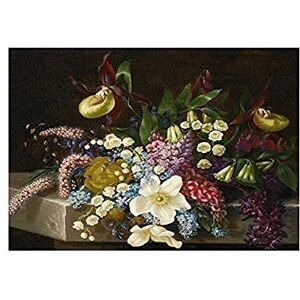 Wee Blue Coo Painting Dietrich 1861 Still Life Flowers Wall Art Print Wee Blue Coo Painting Dietrich 1861 Still Life Flowers Wall Art Print