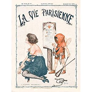 Artery8 La Vie Parisienne Heartbreak Cupid Love Magazine Cover Unframed Wall Art Print Poster Home Decor Premium Artery8 La Vie Parisienne Heartbreak Cupid Love Magazine Cover Unframed Wall Art Print Poster Home Decor Premium
