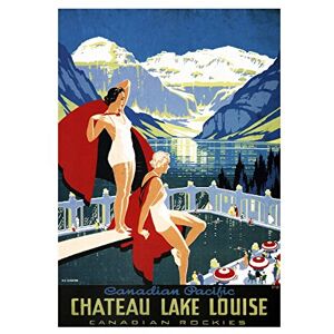 Wee Blue Coo Mountain Lake Louise Rockies Canada Pacific Picture Wall Art Print Wee Blue Coo Mountain Lake Louise Rockies Canada Pacific Picture Wall Art Print