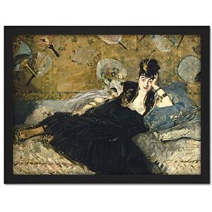 Fine Art Prints Edouard Manet Woman With Fans Large Framed Art Print Poster Wall Decor 18x24 Fine Art Prints Edouard Manet Woman With Fans Large Framed Art Print Poster Wall Decor 18x24