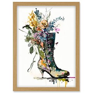 Artery8 - SpringBouquet - A4 - Light Oak - Wall Art Artery8 - SpringBouquet - A4 - Light Oak - Wall Art