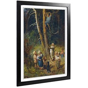 Big Box Art Framed Print of Viktor Vasnetsov Painting Design Wall Art Picture Home Decor for Kitchen, Living, Dining Room, Bedroom, Hallway, Office, Black, A2 / 24.5x18 Inch / 62x45cm Big Box Art Framed Print of Viktor Vasnetsov Painting Design Wall Art Picture Home Decor for Kitchen, Living, Dining Room, Bedroom, Hallway, Office, Black, A2 / 24.5x18 Inch / 62x45cm