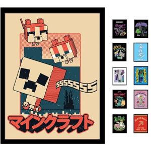 Pyramid Minecraft (Chibi Comic) Collector Print (Framed) 30cm x 40cm A Stunning Artwork to Enhance Your Collection or Living Space, One Size Pyramid Minecraft (Chibi Comic) Collector Print (Framed) 30cm x 40cm A Stunning Artwork to Enhance Your Collection or Living Space, One Size