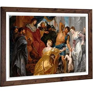 Big Box Art Framed Print of Peter Paul Rubens The First Book of Kings in The Bible Design Wall Art Picture Home Decor for Living Room, Bedroom, Office, Walnut, A2 / 24.5x18 Inch / 62x45cm Big Box Art Framed Print of Peter Paul Rubens The First Book of Kings in The Bible Design Wall Art Picture Home Decor for Living Room, Bedroom, Office, Walnut, A2 / 24.5x18 Inch / 62x45cm