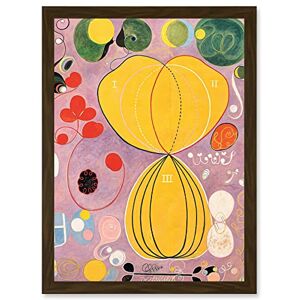 Artery8 Hilma Af Klint Group IV No 7 Ten Largest Adulthood Abstract Artwork Framed Wall Art Print A4 Artery8 Hilma Af Klint Group IV No 7 Ten Largest Adulthood Abstract Artwork Framed Wall Art Print A4