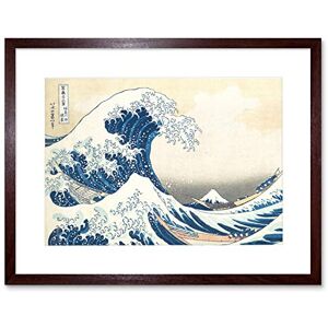 Wee Blue Coo Hokusai Great Wave Off Kanagawa Artwork Framed Wall Art Print 12X16 Inch Wee Blue Coo Hokusai Great Wave Off Kanagawa Artwork Framed Wall Art Print 12X16 Inch