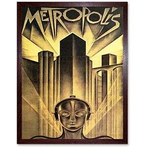 Wee Blue Coo Movie Film Metropolis Sci Fi Drama Dystopia Utopia Lang Art Print Framed Poster Wall Decor 12X16 Inch Wee Blue Coo Movie Film Metropolis Sci Fi Drama Dystopia Utopia Lang Art Print Framed Poster Wall Decor 12X16 Inch