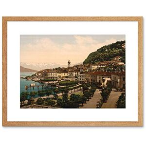 Wee Blue Coo Photo Bellagio General Lake Como Italy Coast Architecture Framed Wall Art Print Wee Blue Coo Photo Bellagio General Lake Como Italy Coast Architecture Framed Wall Art Print