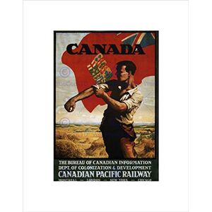 Wee Blue Coo Travel Colonial Railway Rail Canada UK Vintage Retro Ad Wall Art Print Wee Blue Coo Travel Colonial Railway Rail Canada UK Vintage Retro Ad Wall Art Print