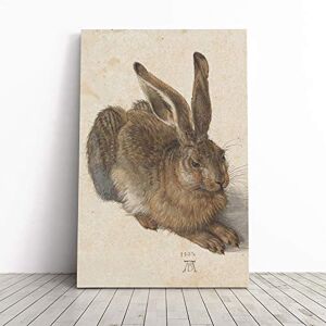 Big Box Art Canvas Print Wall Art Albrecht Durer The Hare Mounted and Stretched Box Frame Picture Home Decor for Kitchen, Living, Dining Room, Bedroom, Hallway, Multi-Colour, 30x20 Inch Big Box Art Canvas Print Wall Art Albrecht Durer The Hare Mounted and Stretched Box Frame Picture Home Decor for Kitchen, Living, Dining Room, Bedroom, Hallway, Multi-Colour, 30x20 Inch