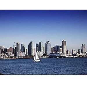 Fine Art Prints Highsmith San Diego City Skyline Boat Photo Art Print Canvas Premium Wall Decor Poster Mural Fine Art Prints Highsmith San Diego City Skyline Boat Photo Art Print Canvas Premium Wall Decor Poster Mural