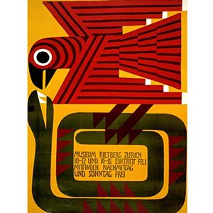 Wee Blue Coo Exhibition Rietberg Museum Zurich Bird Snake Large Wall Art Poster Print Thick Paper 18X24 Inch Wee Blue Coo Exhibition Rietberg Museum Zurich Bird Snake Large Wall Art Poster Print Thick Paper 18X24 Inch