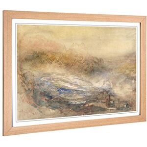 Big Box Art Framed Print of J.M.W (Joseph Mallord William Turner) Watercolour (1) Design Wall Art Picture Home Decor for Living Room, Bedroom, Office, Oak, A2 / 24.5x18 Inch / 62x45cm Big Box Art Framed Print of J.M.W (Joseph Mallord William Turner) Watercolour (1) Design Wall Art Picture Home Decor for Living Room, Bedroom, Office, Oak, A2 / 24.5x18 Inch / 62x45cm