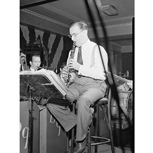Wee Blue Coo Bumblebeaver VINTAGE PHOTO MUSIC CLARINET JAZZ BENNY GOODMAN USA POSTER ART PRINT BB12328B Wee Blue Coo Bumblebeaver VINTAGE PHOTO MUSIC CLARINET JAZZ BENNY GOODMAN USA POSTER ART PRINT BB12328B