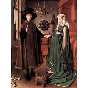 Wee Blue Coo Jan Van Eyck Arnolfini Wedding Old Master Painting Art Print Poster Wall Decor 12X16 Inch Wee Blue Coo Jan Van Eyck Arnolfini Wedding Old Master Painting Art Print Poster Wall Decor 12X16 Inch