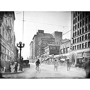 Artery8 Spring Street Looking South Sixth Los Angeles 1914 Unframed Wall Art Print Poster Home Decor Premium Artery8 Spring Street Looking South Sixth Los Angeles 1914 Unframed Wall Art Print Poster Home Decor Premium