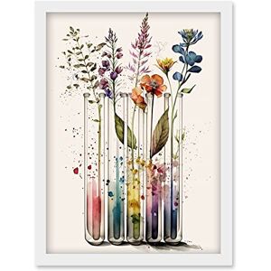 Artery8 - Wildflowers Rainbow - Tubes - Wall Art Print Artery8 - Wildflowers Rainbow - Tubes - Wall Art Print