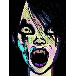 Wee Blue Coo Painting Illustration Creepy Graffiti Vampire Face Art Print Poster Wall Decor 12X16 Inch Wee Blue Coo Painting Illustration Creepy Graffiti Vampire Face Art Print Poster Wall Decor 12X16 Inch